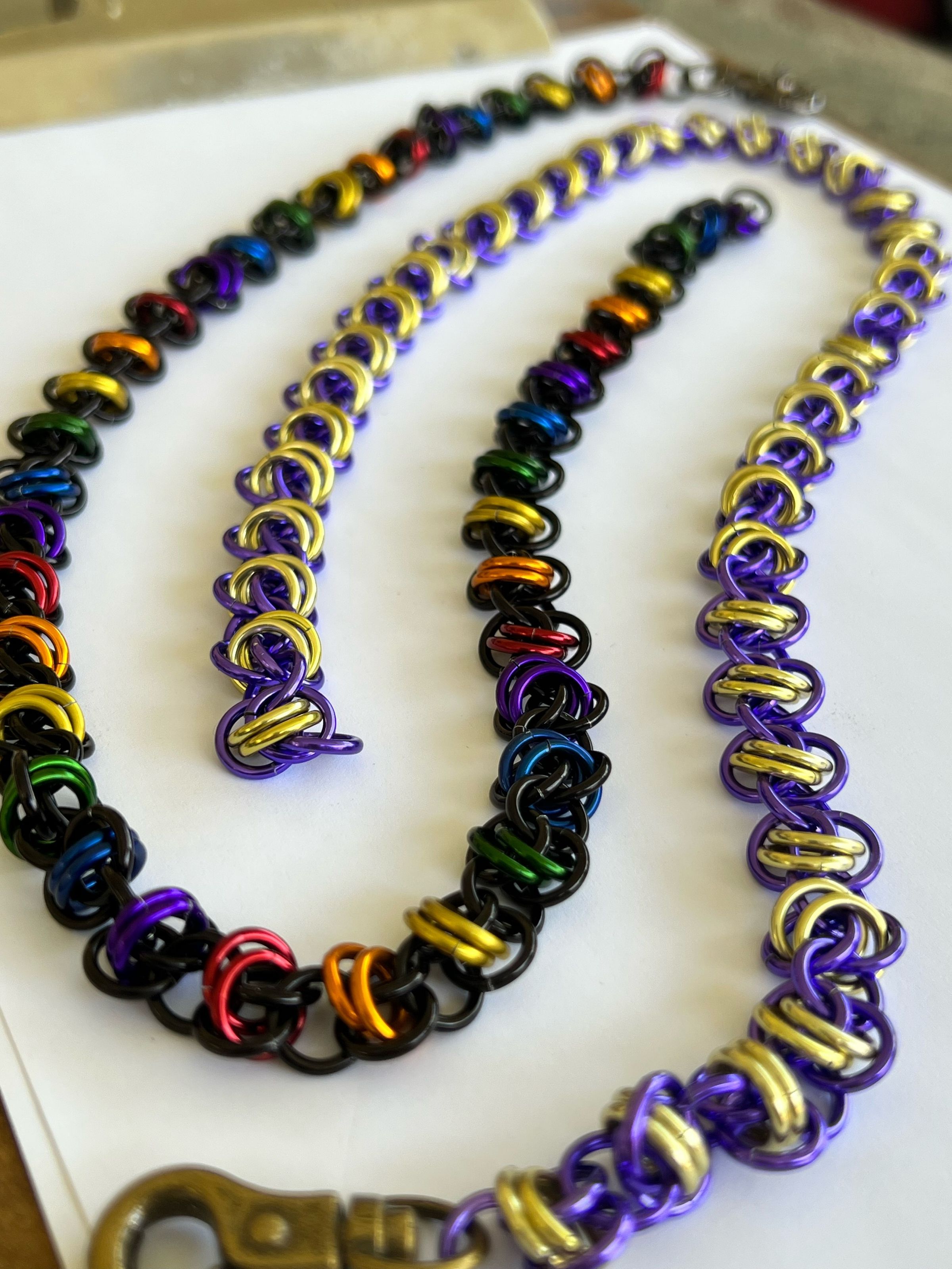 Barrel Weave Necklaces